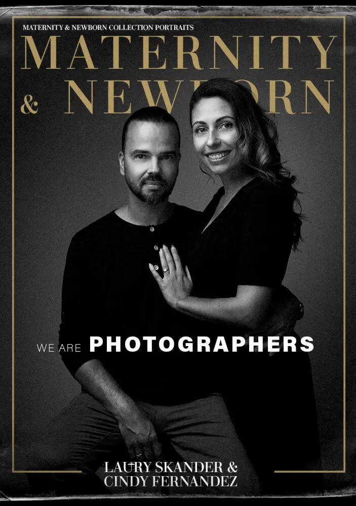 Portrait du couple de photographe Cindy et Laury, spécialiste de la photo de grossesse et de nouveau né entre Aix en Provence et Marseille